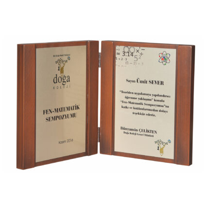 Özel Tasarım Plaket 3