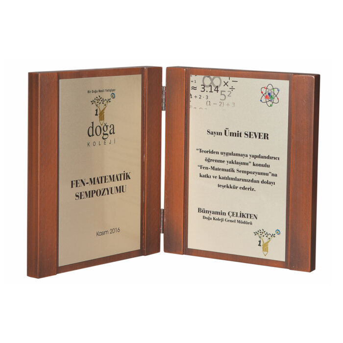 Özel Tasarım Plaket 3