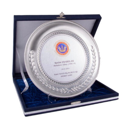 İthal Gümüş Tabak Plaket