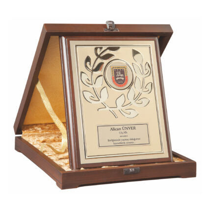Ahşap Plaket 1