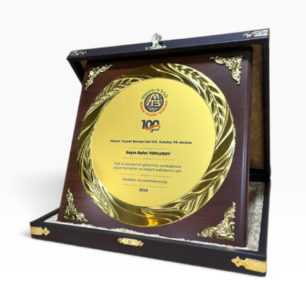 Ahşap Plaket 1