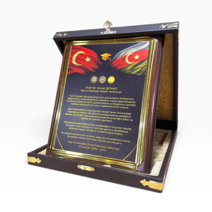 Ahşap Plaket 2
