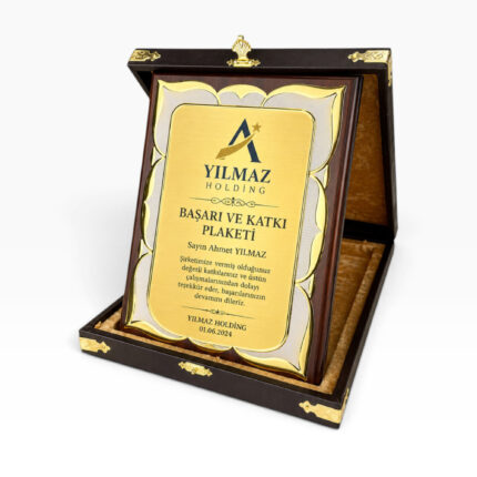 Ahşap Plaket 5