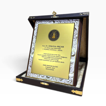 Ahşap Plaket 6
