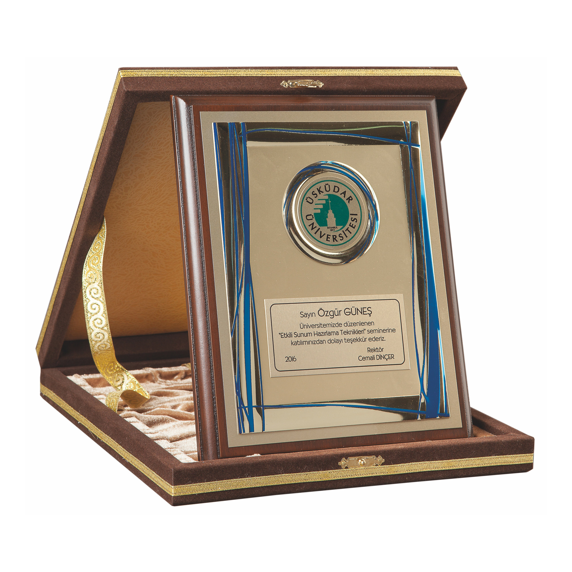 Ahşap Plaket 10 Ahşap Plaket 10