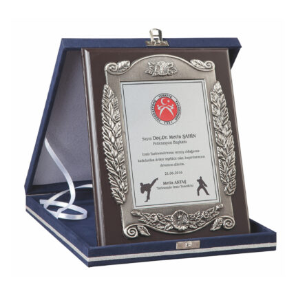 Ahşap Plaket 17