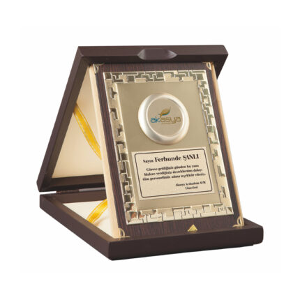 Ahşap Plaket 25