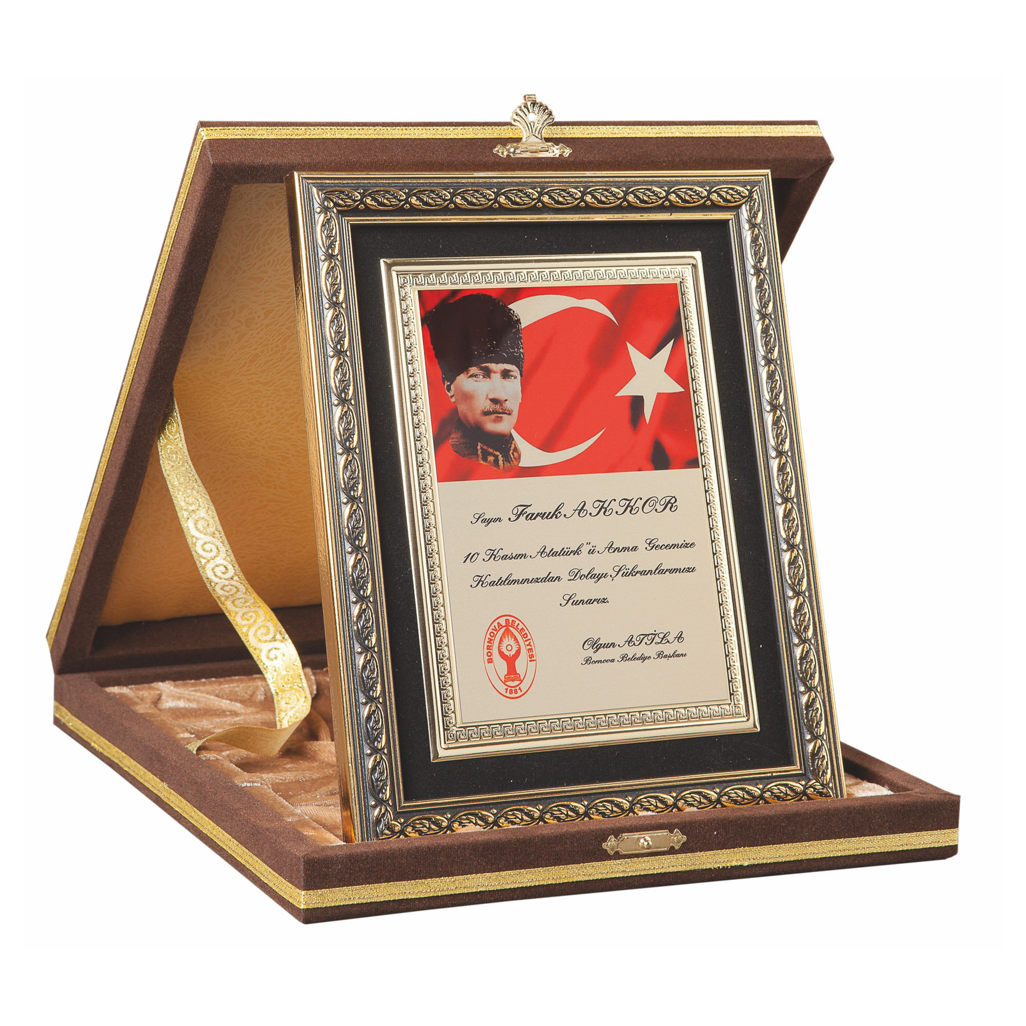 Ahşap Plaket 12 Ahşap Plaket 12