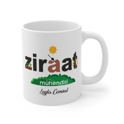Kişiye Özel Ziraat Mühendisi Kupa Bardak